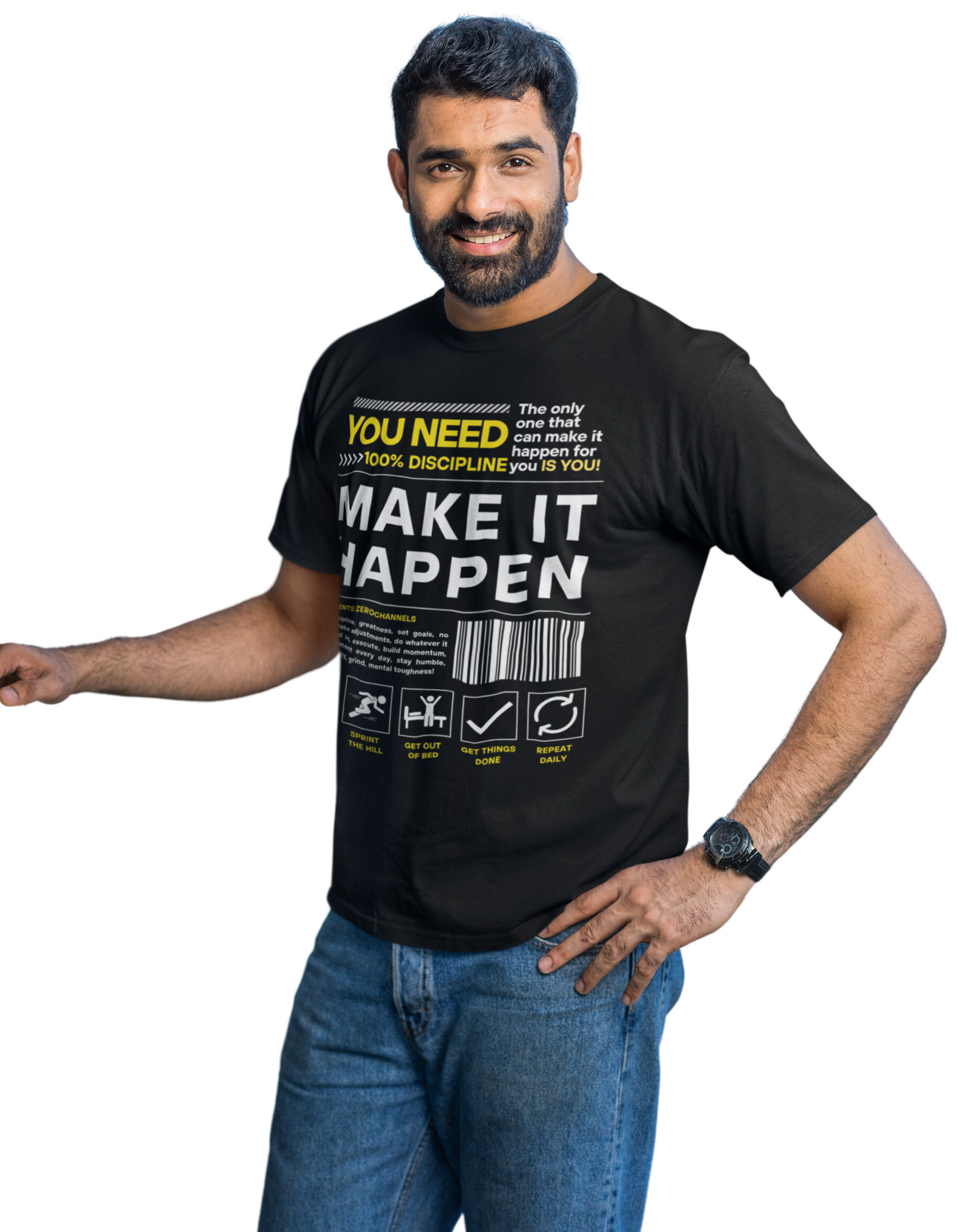 Make It Happen Black T-shirt