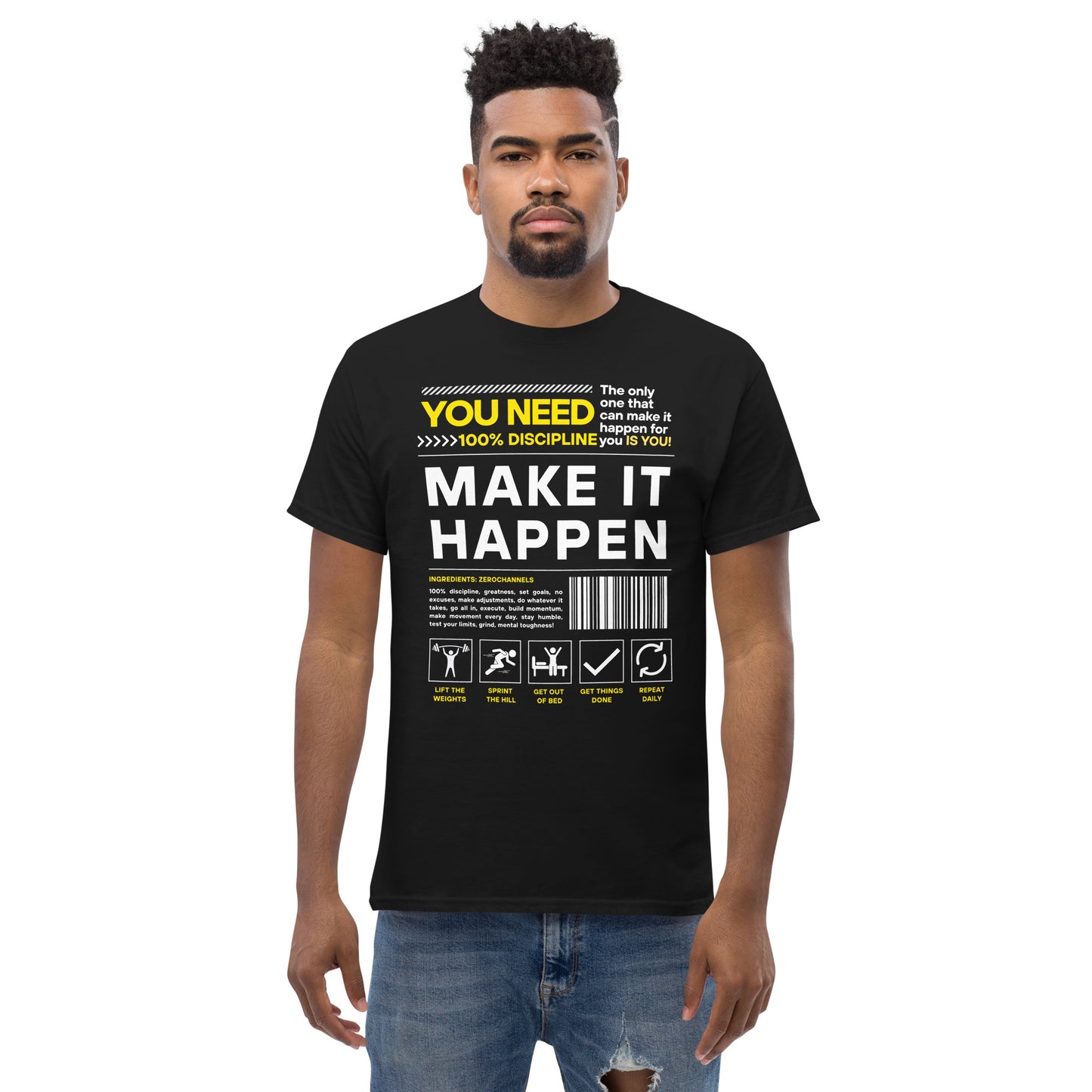 Make It Happen Black T-shirt