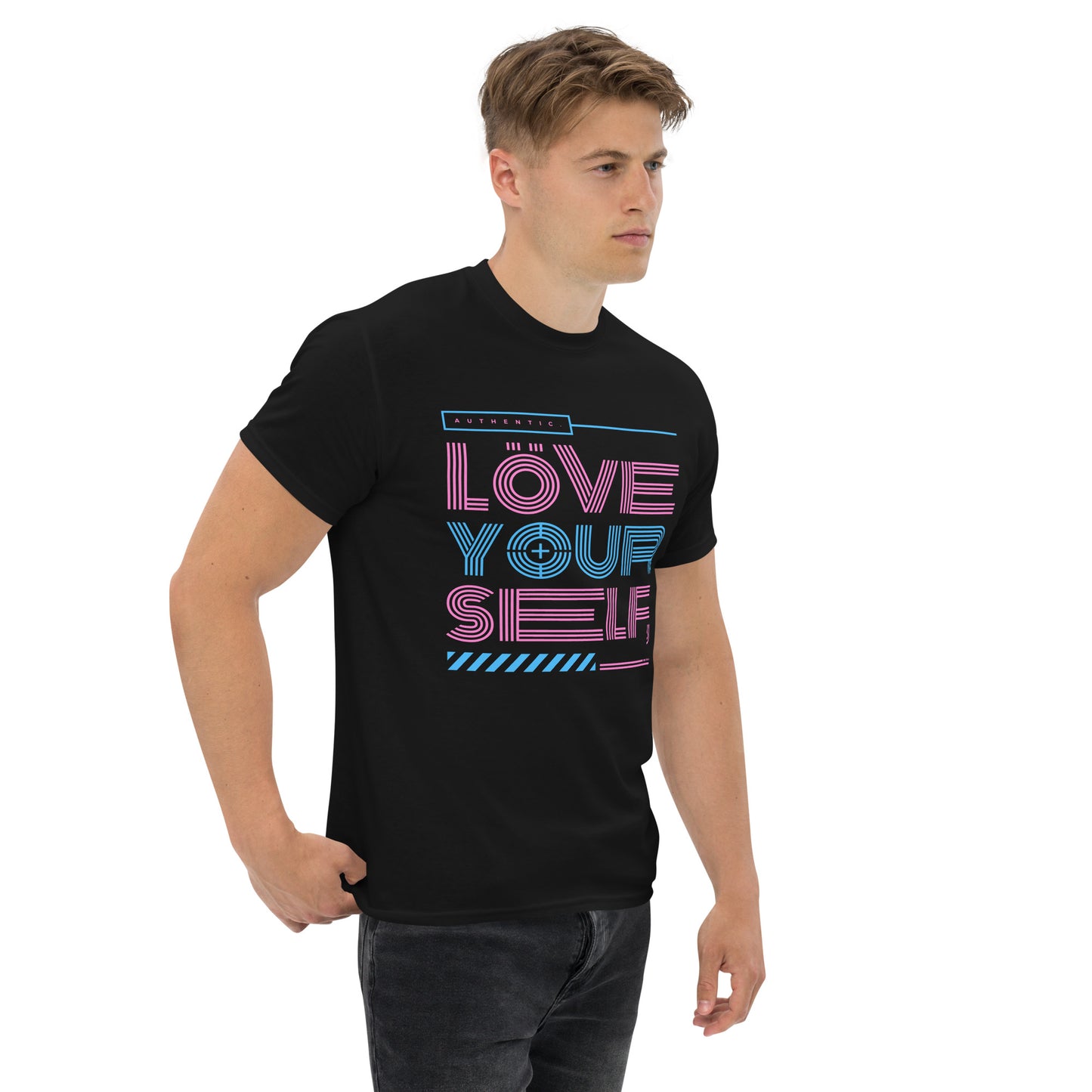 Love Yourself D2 Black Tee