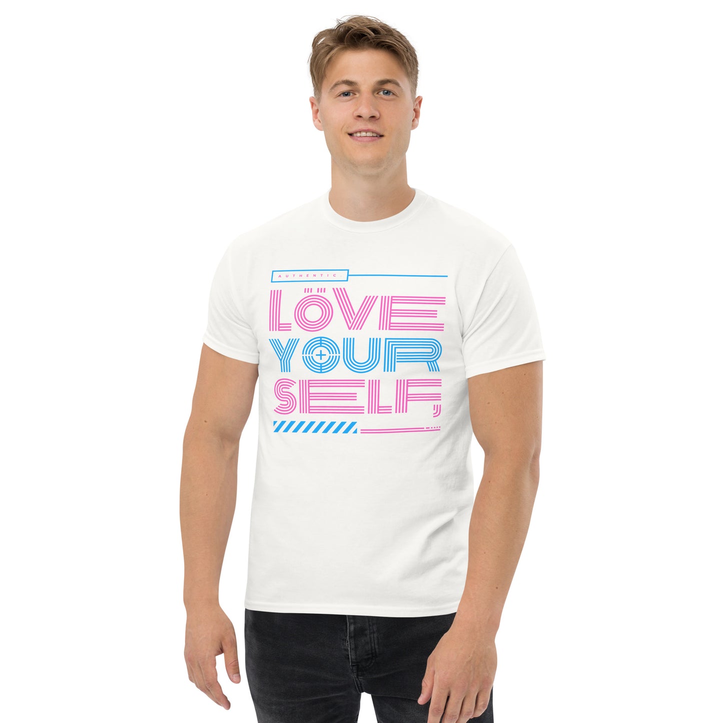 Love Your Self White Tee
