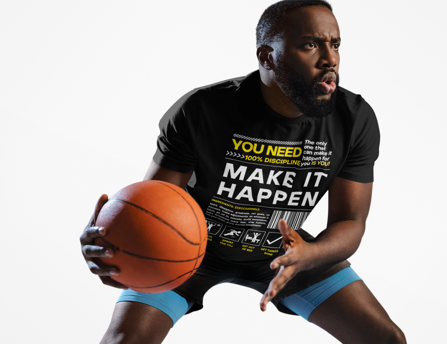 Make It Happen Black T-shirt