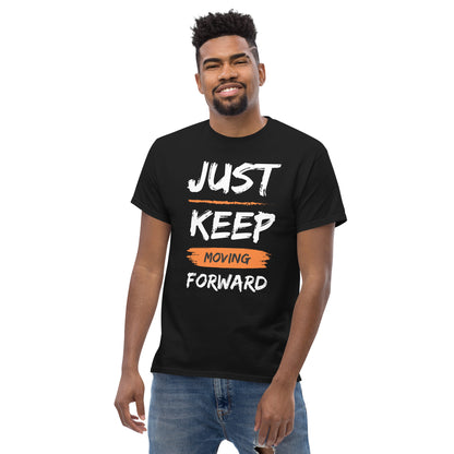 Moving Forward Black Tee