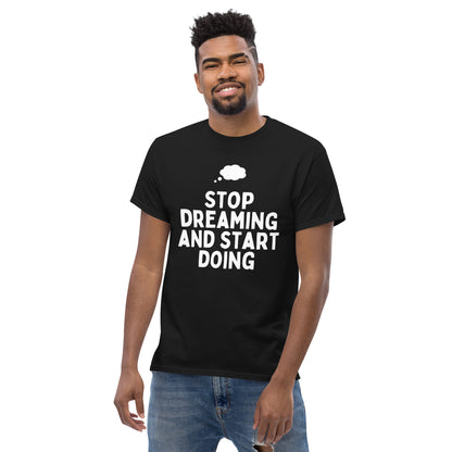 Stop Dreaming D2 Black Tee