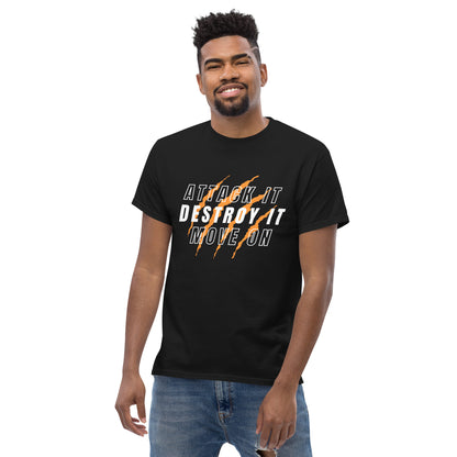 Attack it D3 Black tee