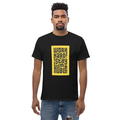 Work Hard Black Tee