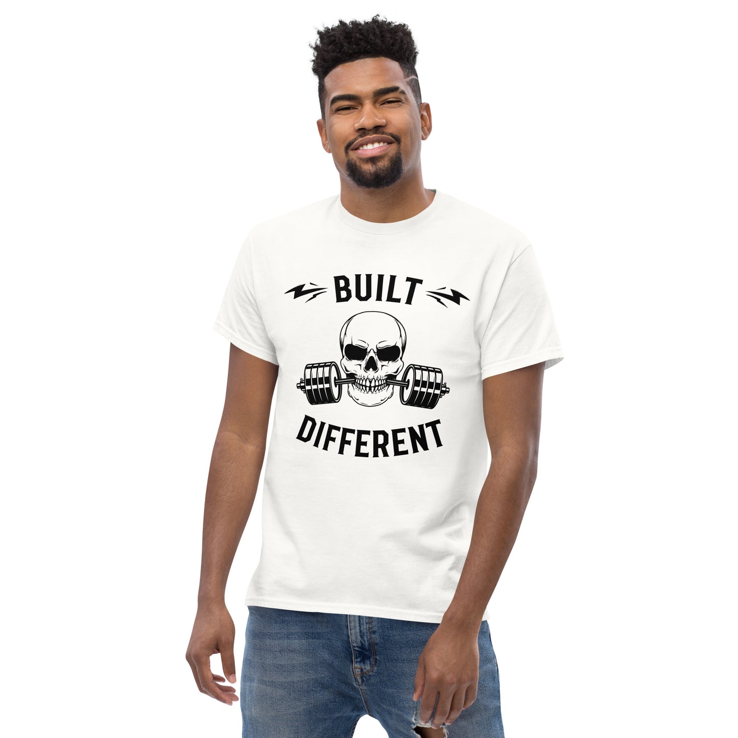 Built Different D5 White Tee